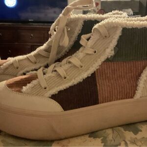 ROCKET DOGS Women's Multicolor High-Top Sneakers W/thick soles. W11